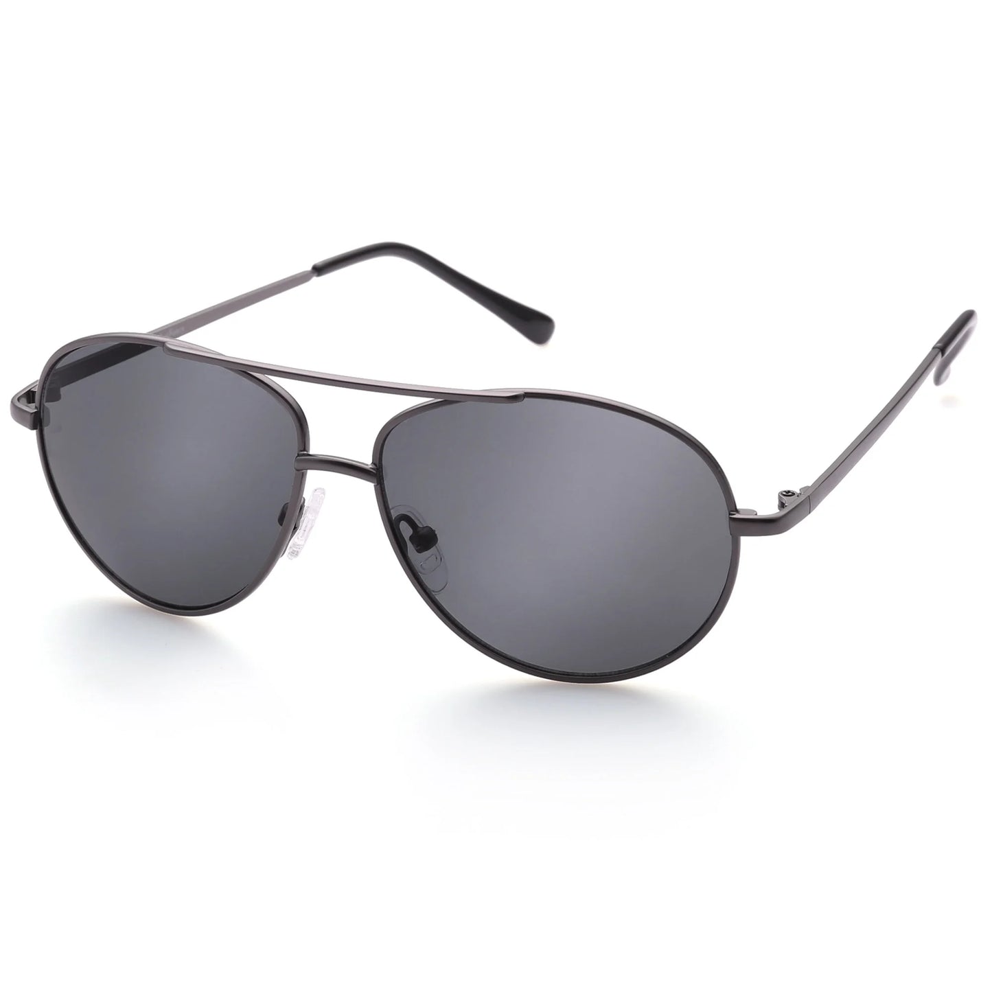 Aviator Sunglasses for Kids Girls Boys Age 3-12, with Case, UV Protection,Green - SEVENB