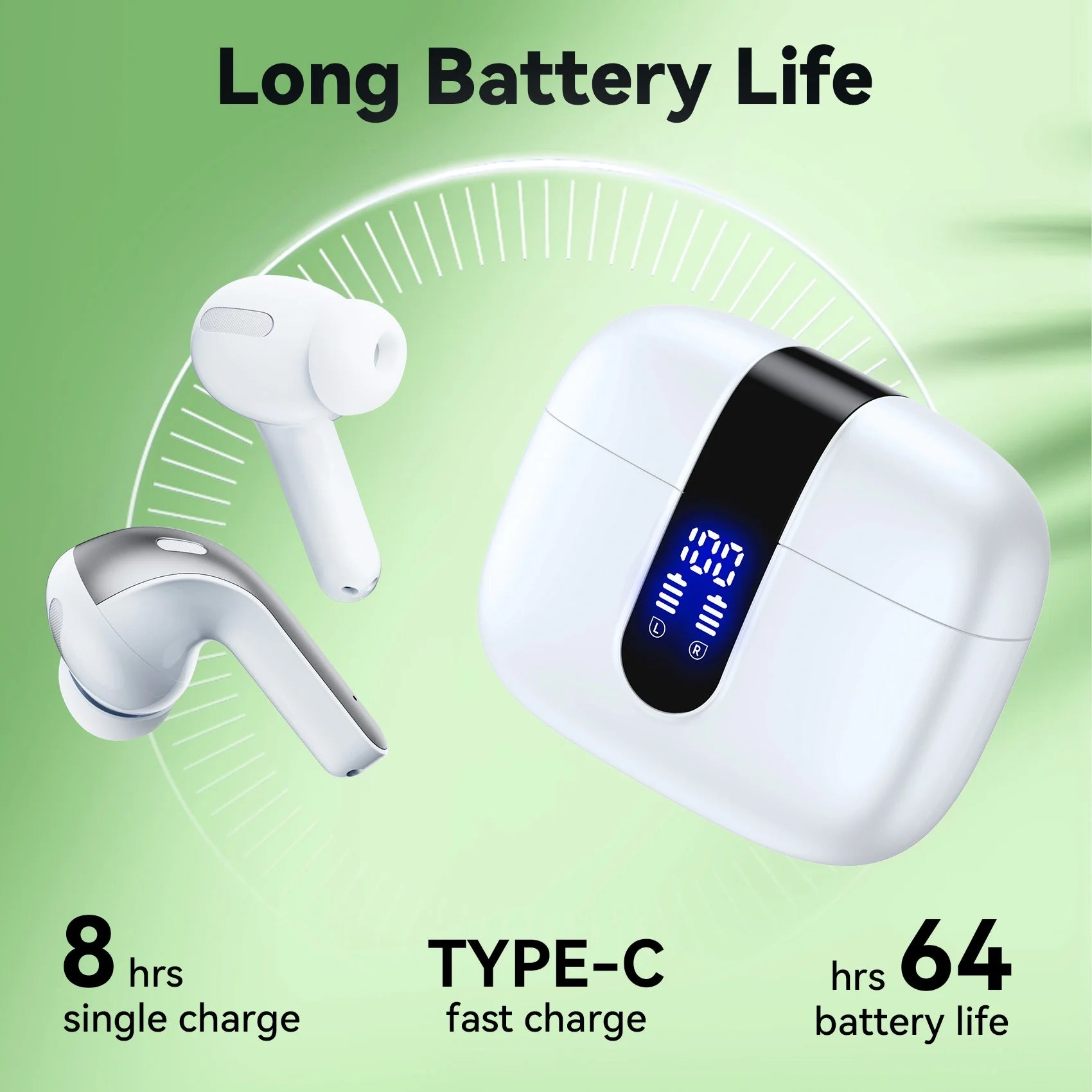 VEAT00L Wireless Earbuds - SEVENB