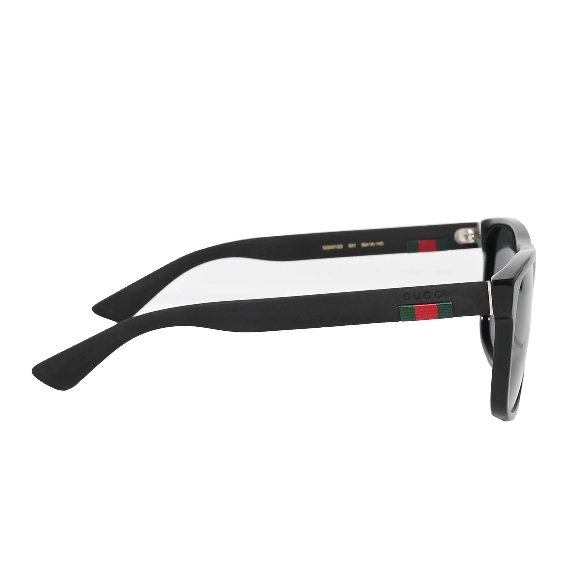 Gucci GG0010S 001 Unisex Rectangle Sunglasses - SEVENB