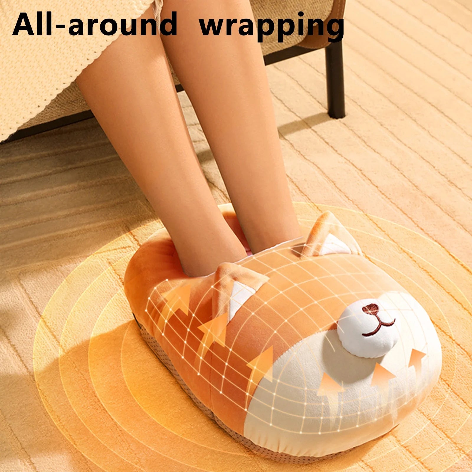 PATLOLLAV Home Foot Warmers Cute Plush - SEVENB