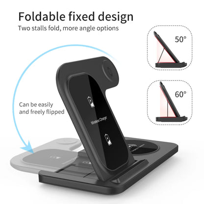 VIKEFON 3 in 1 Wireless Fast Charger - SEVENB