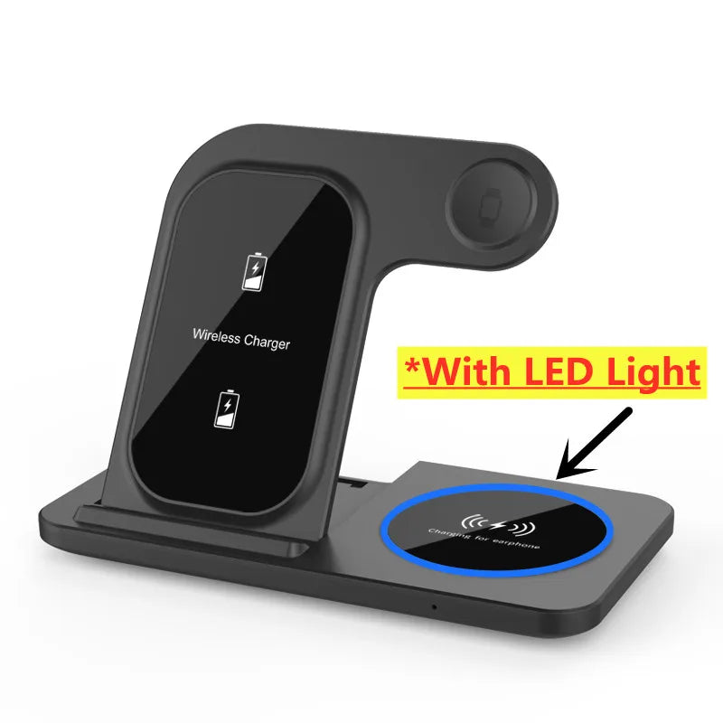 VIKEFON 3 in 1 Wireless Fast Charger - SEVENB