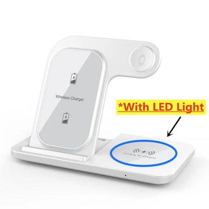 VIKEFON 3 in 1 Wireless Fast Charger - SEVENB