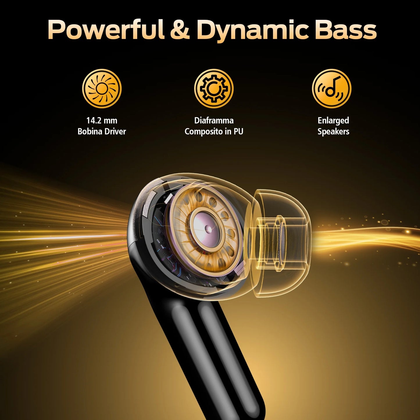 VEAT00L Wireless Earbuds - SEVENB