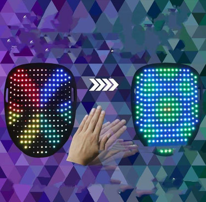 Halloween LED Glow Mask